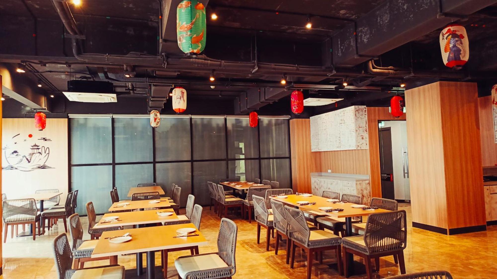 فندق غراند أيون ديليمن مرتفعات جنتنغ المظهر الخارجي الصورة Interior of a restaurant in Japan